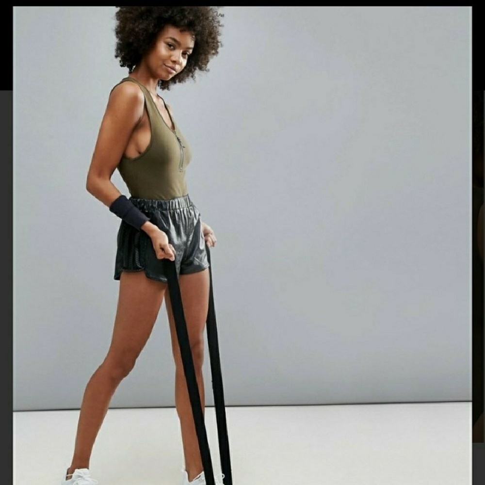 MINKPINK Move Green Khaki Body Suit